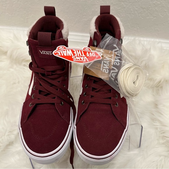 Vans Filmore Vansguard Women’s High-Top Shoes Color (Suede) Port Royale/White Sz - Picture 2 of 16